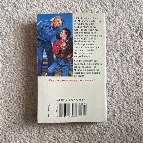 Harlequin Superromance 'One More Rodeo' by Lynnette Kent Book - Picture 2 of 3